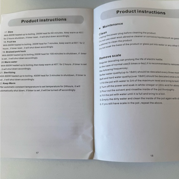 Multi-Function Kettle - Black Glass Teapot - Picture 16 of 16